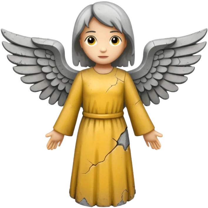 concrete angel emoji