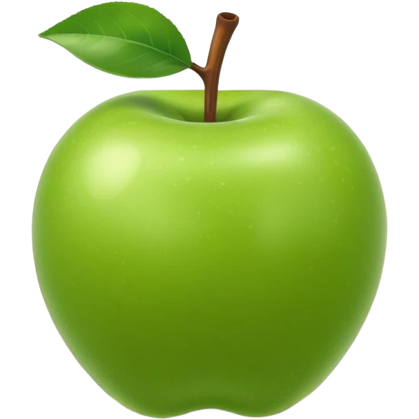 3D apple emoji style, T-shaped road, with soft edges and a slight shadow, viewed from above emoji