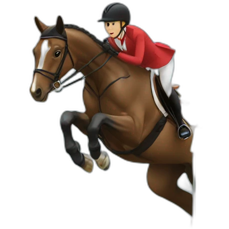 Show jumping  emoji