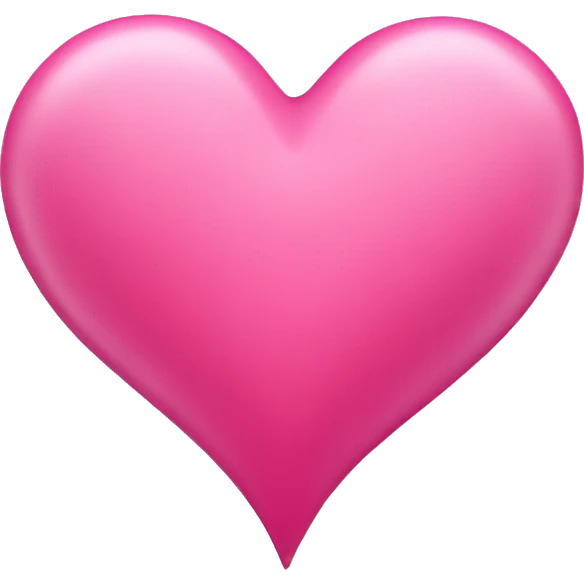 pink heart emoji