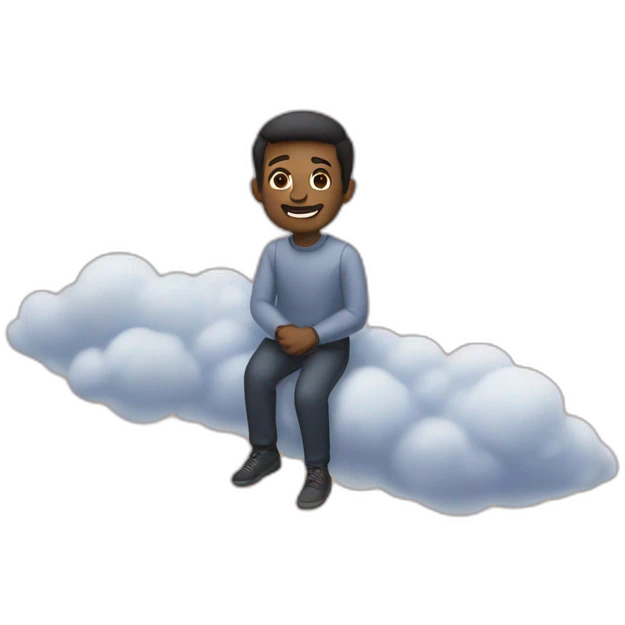 Man in The sky emoji