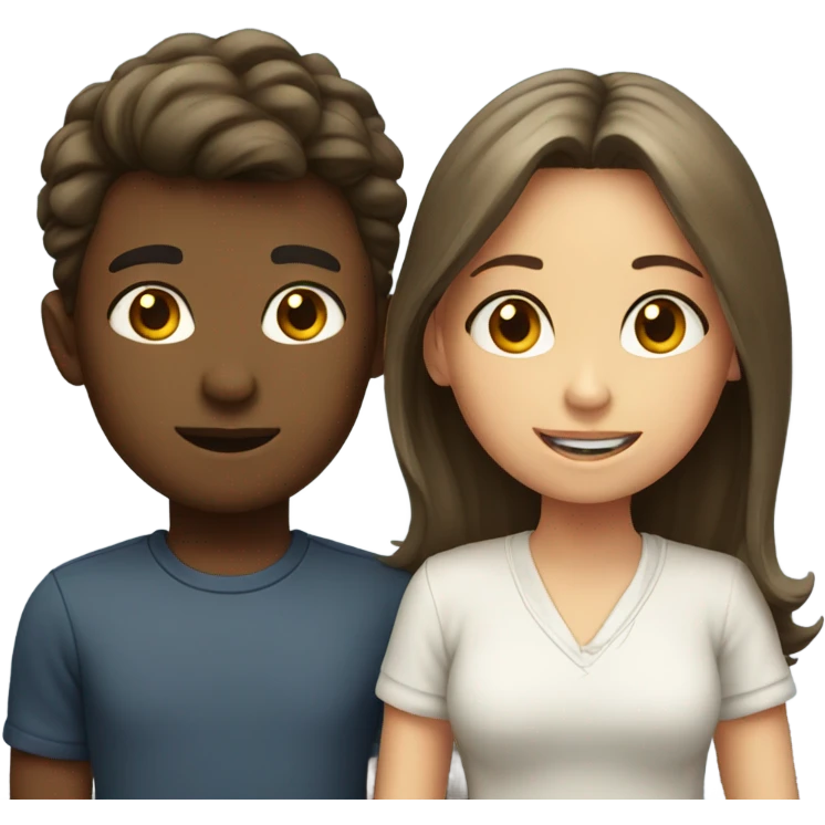 Boy and girl  emoji