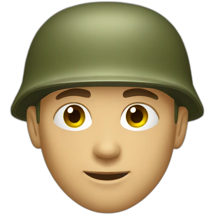 Ukrainian soldier emoji