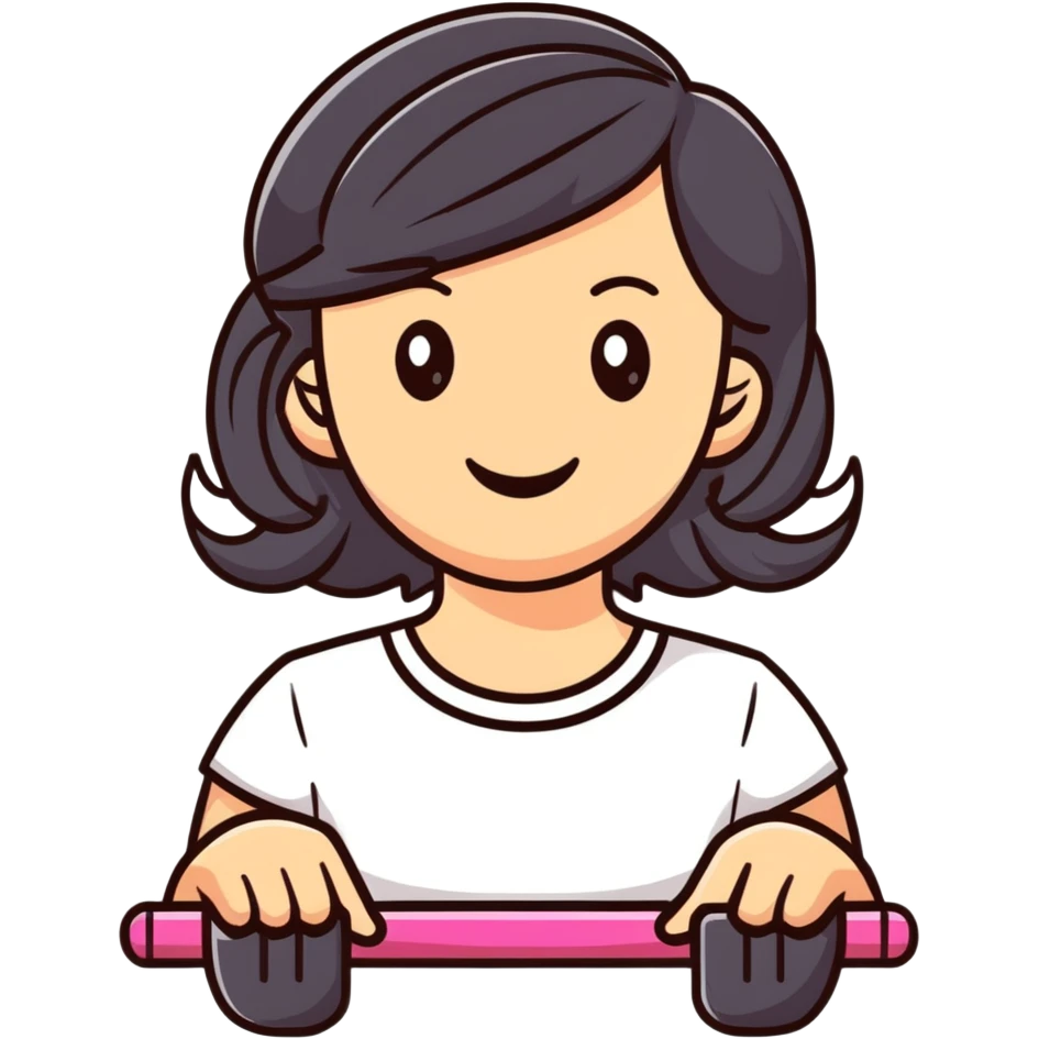 cute hair styling tools with smiling faces emoji