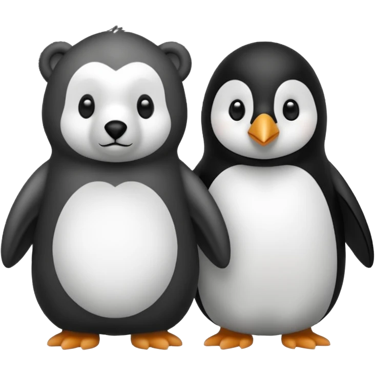 🐻+🐧 emoji