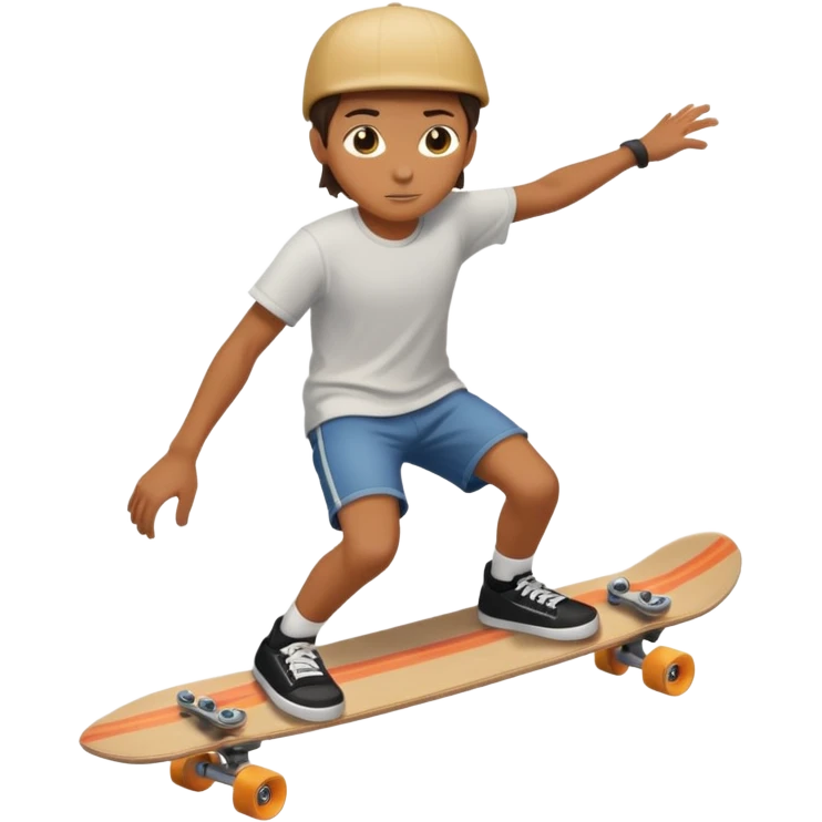 Skateboard genius  emoji