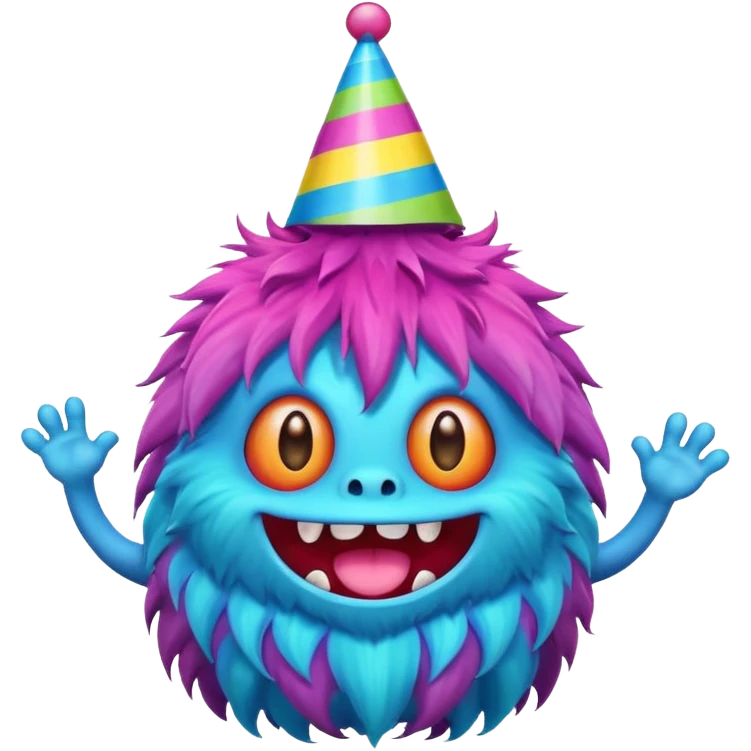 monito tierno y fiestero emoji