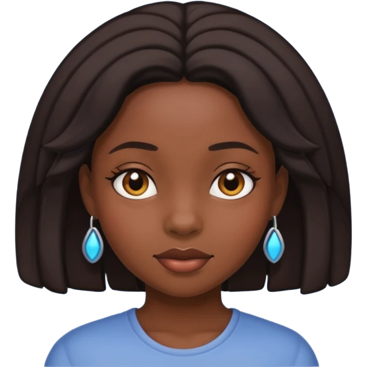Black girl  emoji