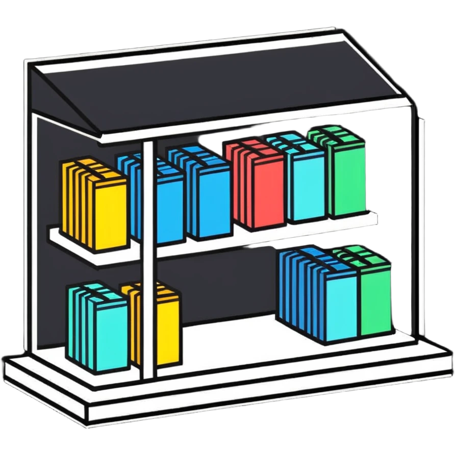 product showcase display emoji