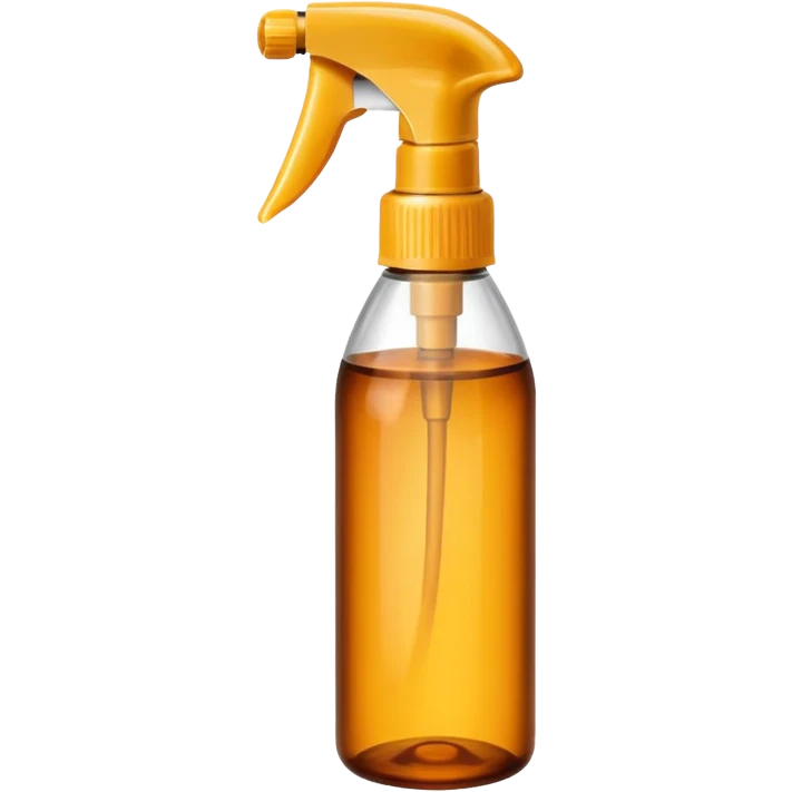 Fine mist amber spray bottle emoji