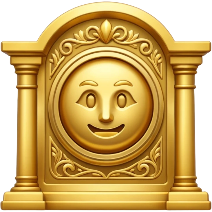 bank color gold emoji