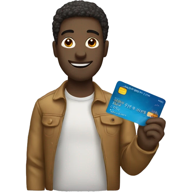Kevin with credit card emoji