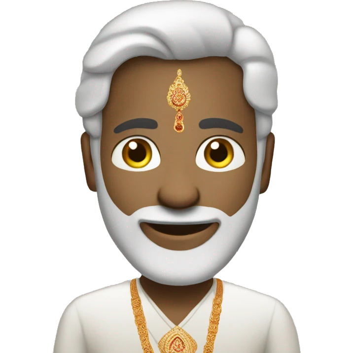 hindu marriage white man  emoji