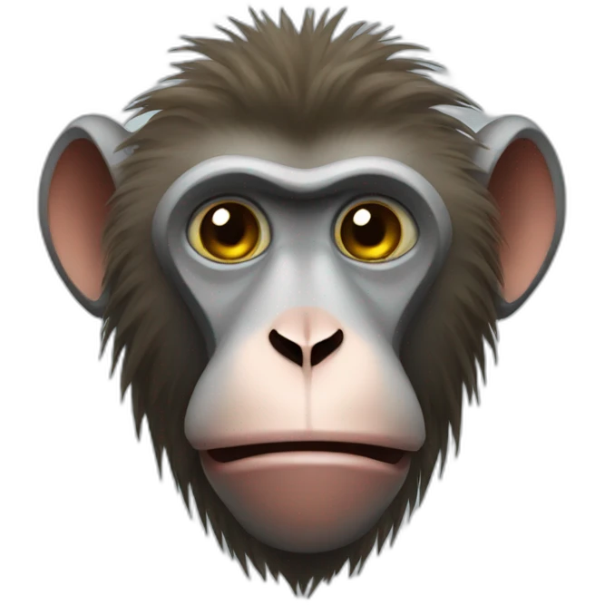 robot baboon emoji