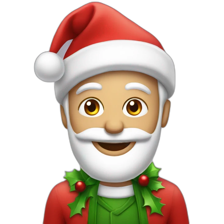 Merry Christmas millionaire  emoji