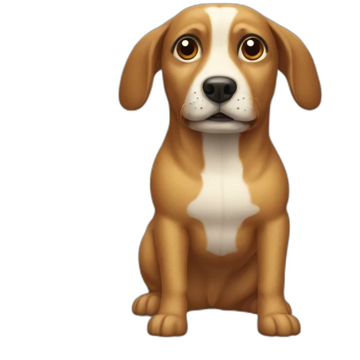 potato shaped dog emoji