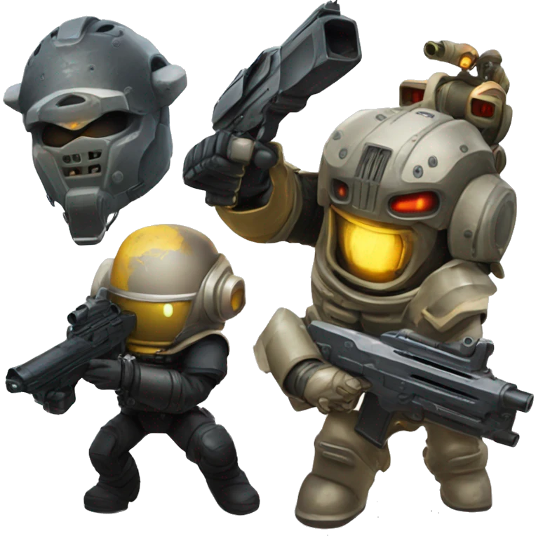 Helldivers vs terminid vs automaton emoji