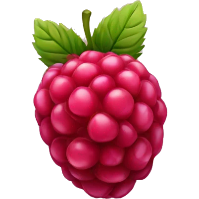 Raspberry emoji