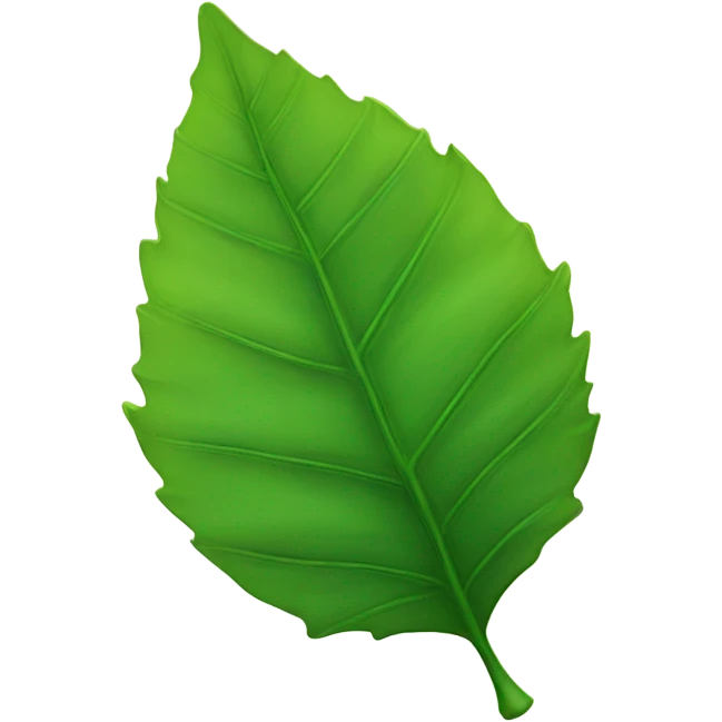 Leaf emoji