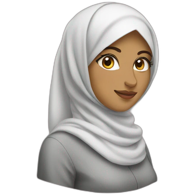Saudi woman hijabi emoji