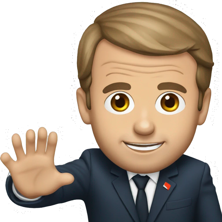 Emmanuel Macron emoji