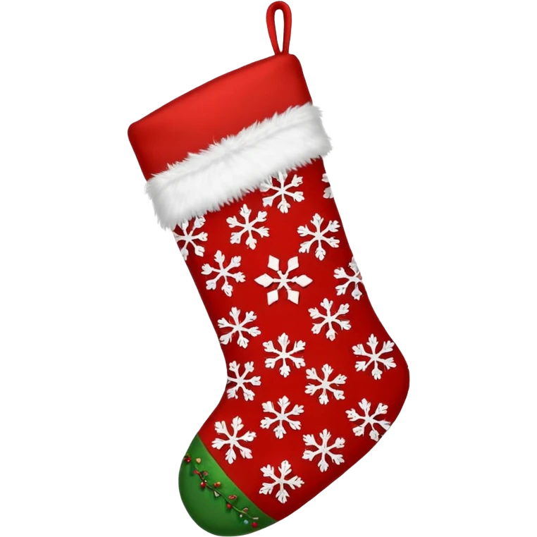 christmas stocking emoji