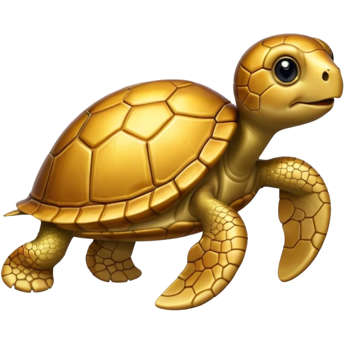 gold turtle  emoji