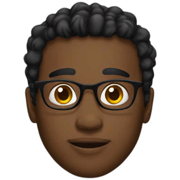 Me im not black emoji