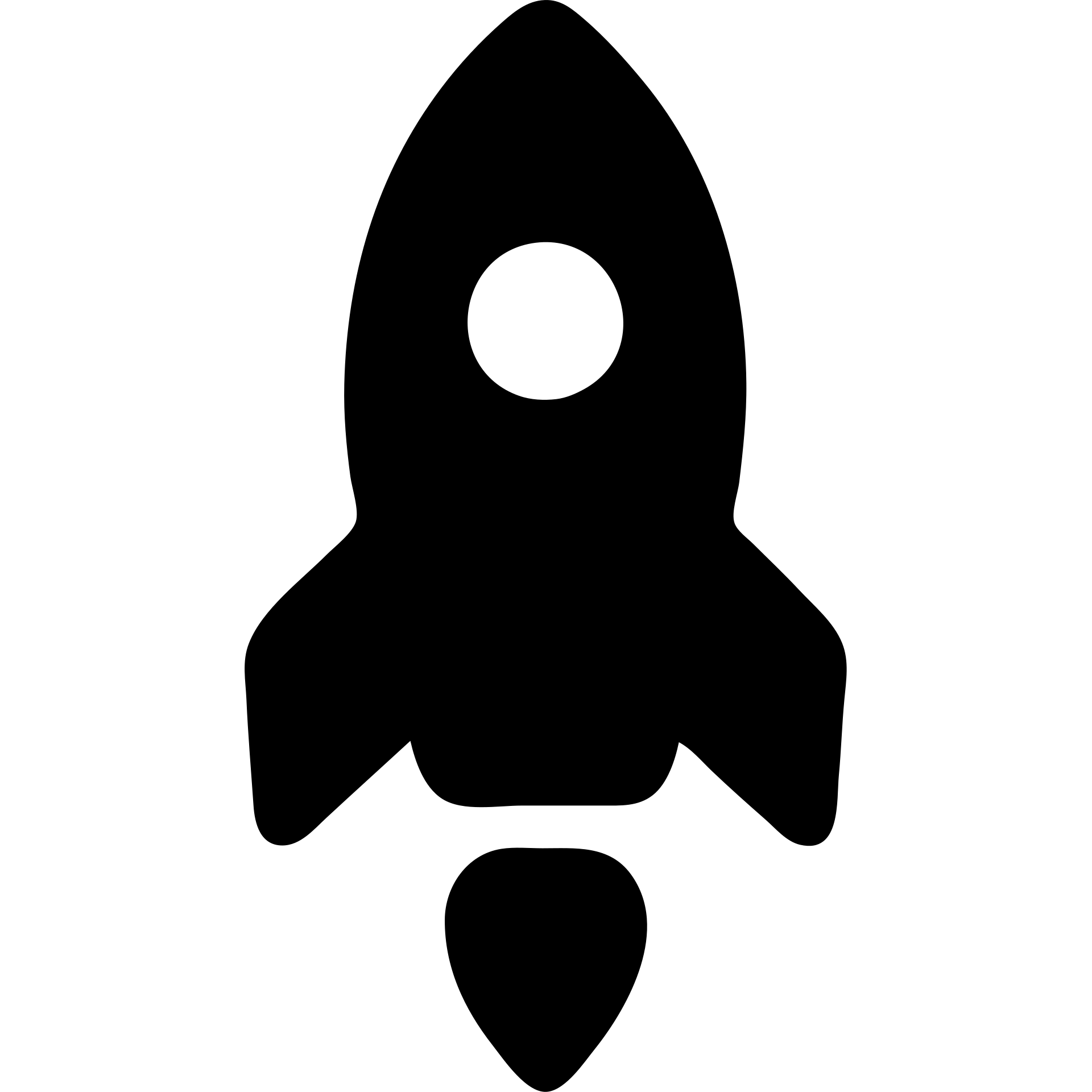 solid filled rocket icon emoji