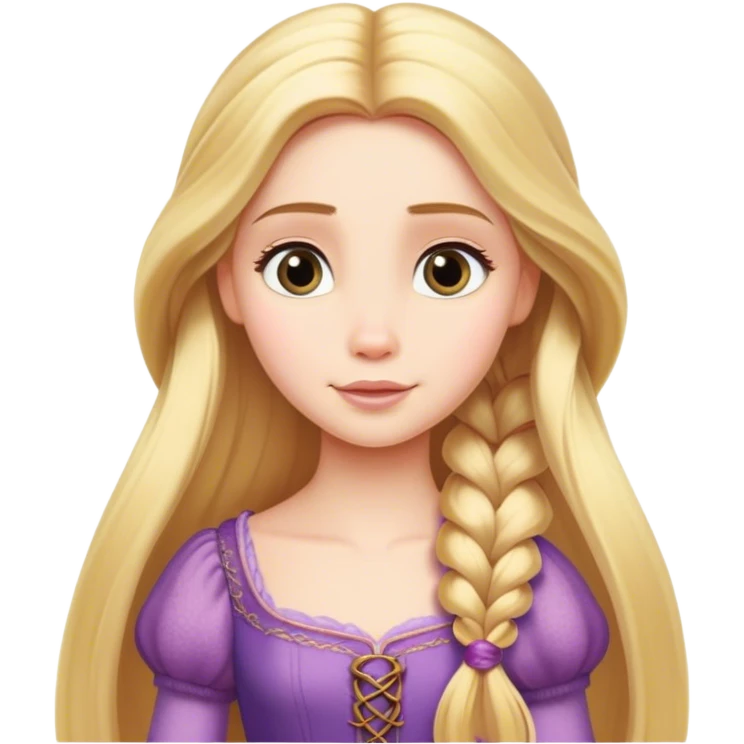 rapunzel emoji