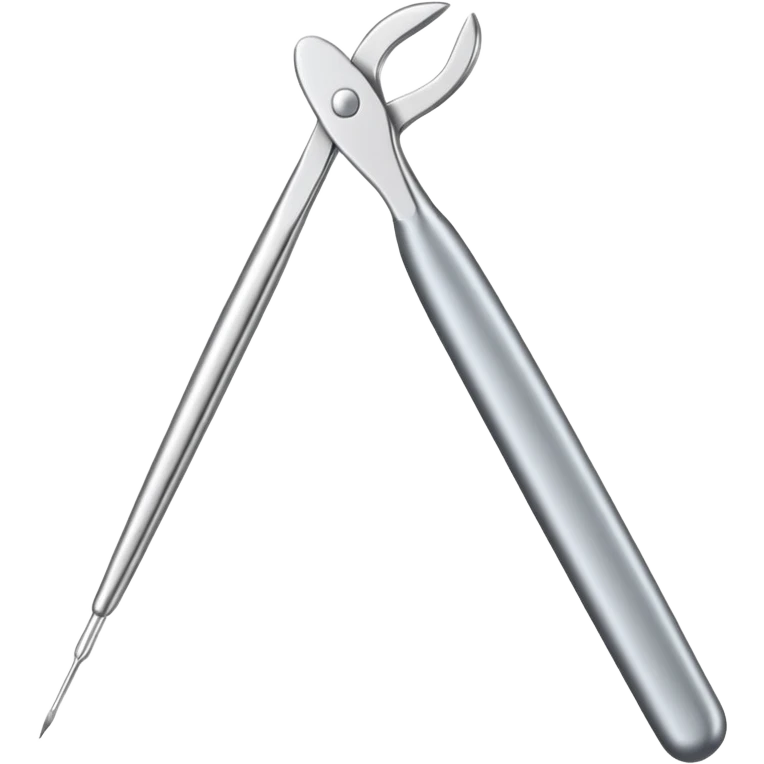 Tweezers for eyebrows emoji