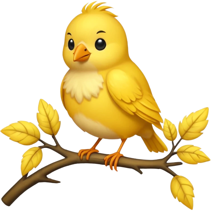 yellow bird emoji