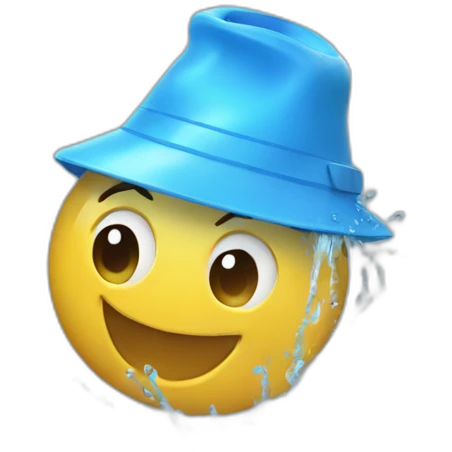 Water splashing from a hose emoji