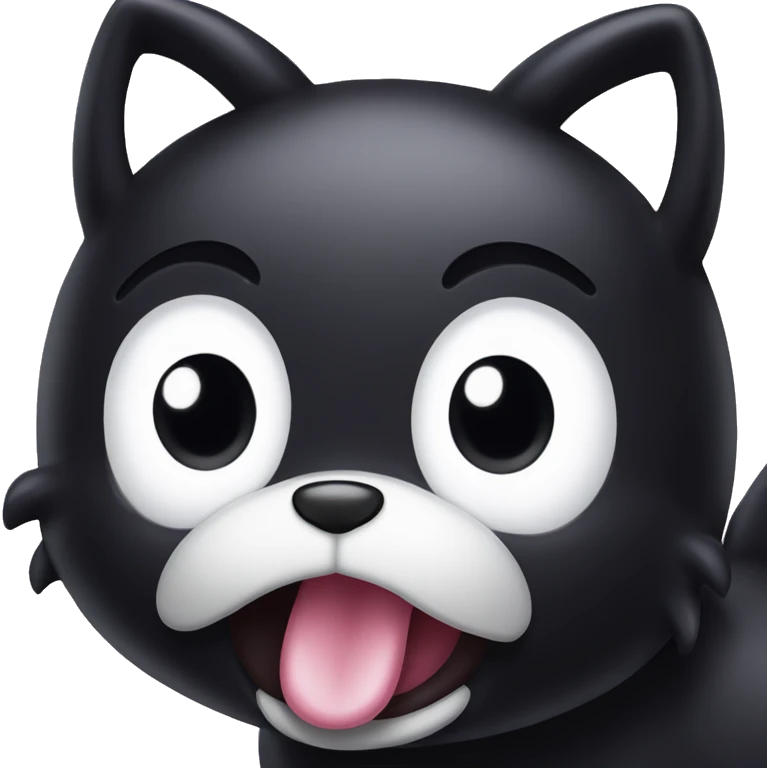 kuromi sticking tongue out  emoji