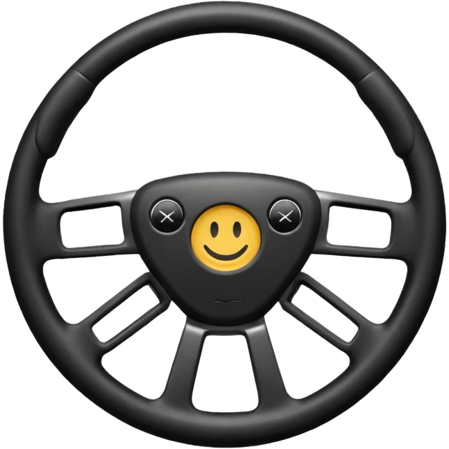 volante de auto  emoji