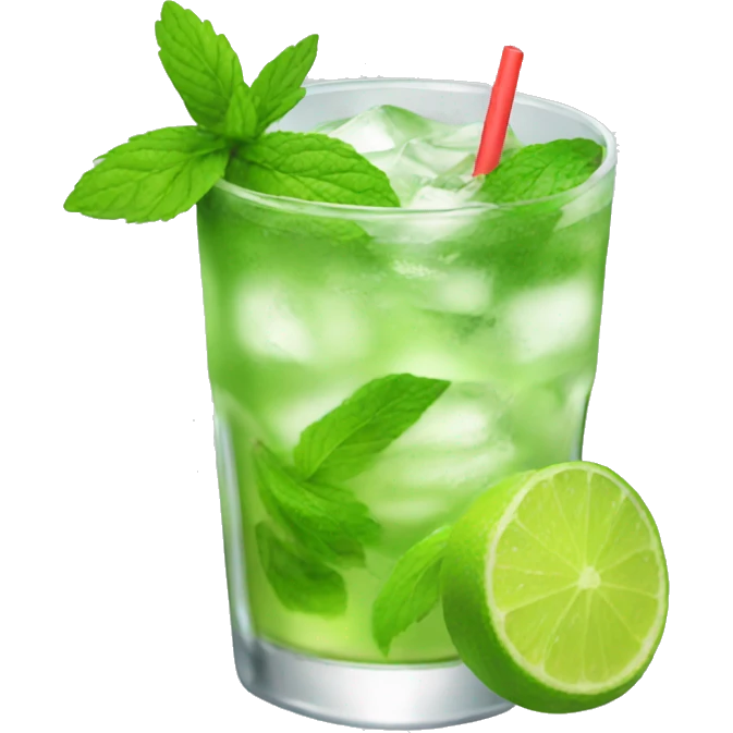 a mojito emoji