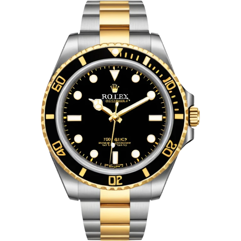 rolex watch emoji