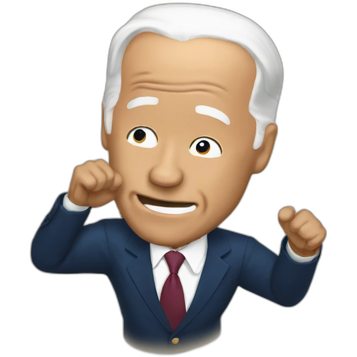 falling joe biden emoji