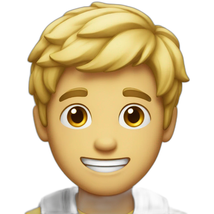 joking boy emoji