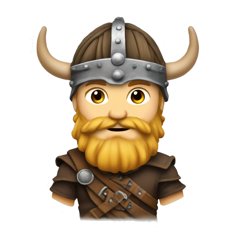 Vikingo con uniforme semper altius emoji