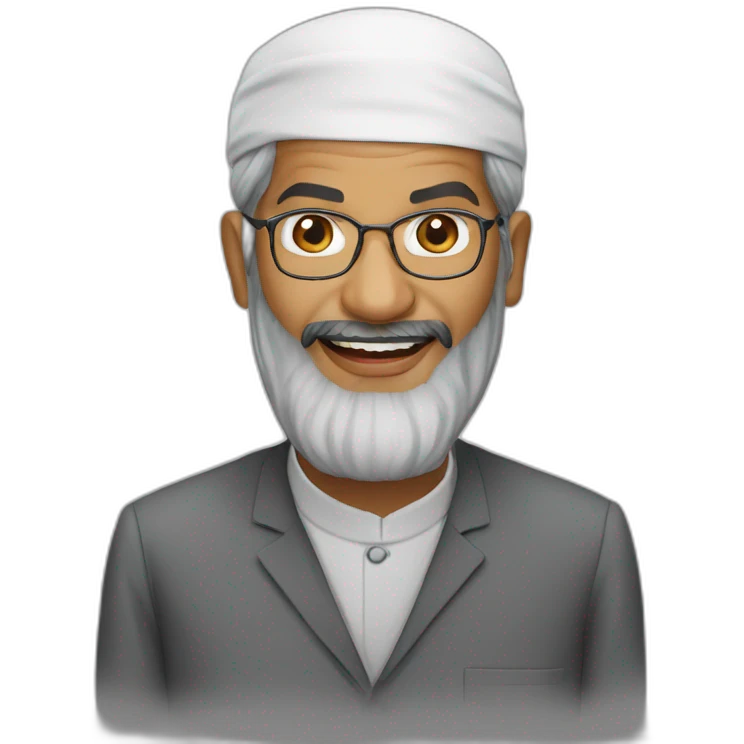 Dr. Zakir naik emoji