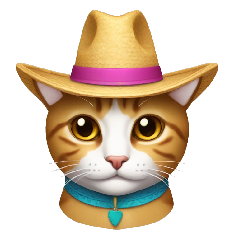 Gato con sombrero  emoji