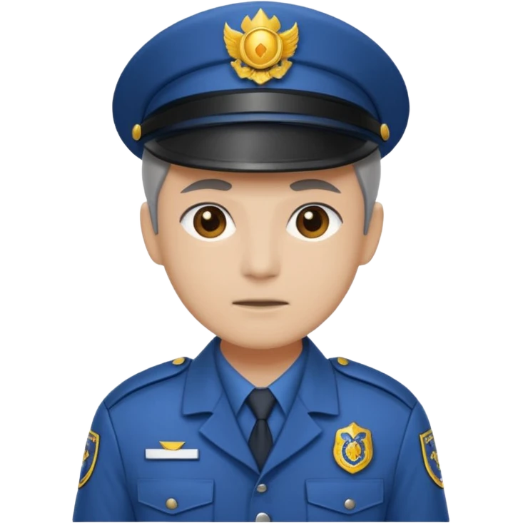 防災職員の制服を着たヘカトンケイル emoji