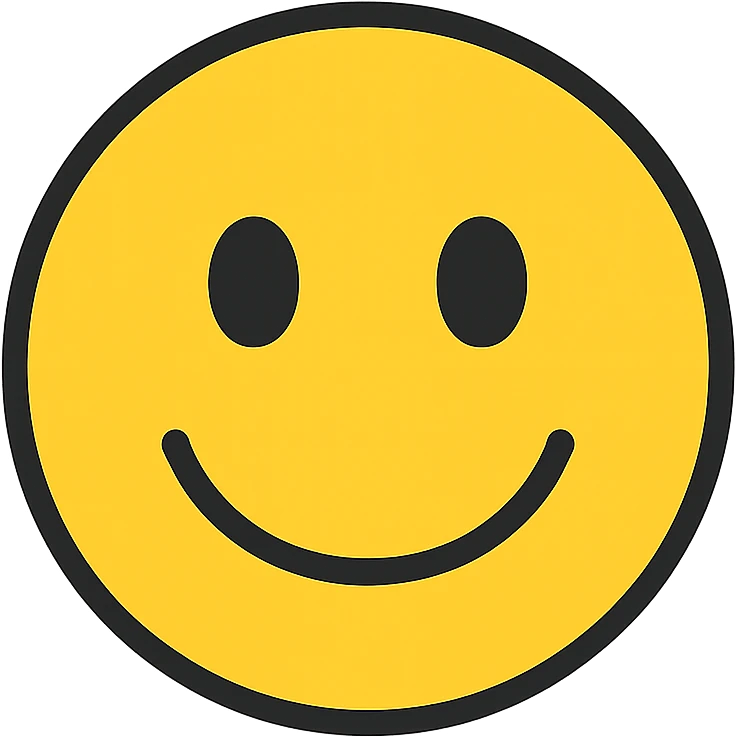 happy face emoji