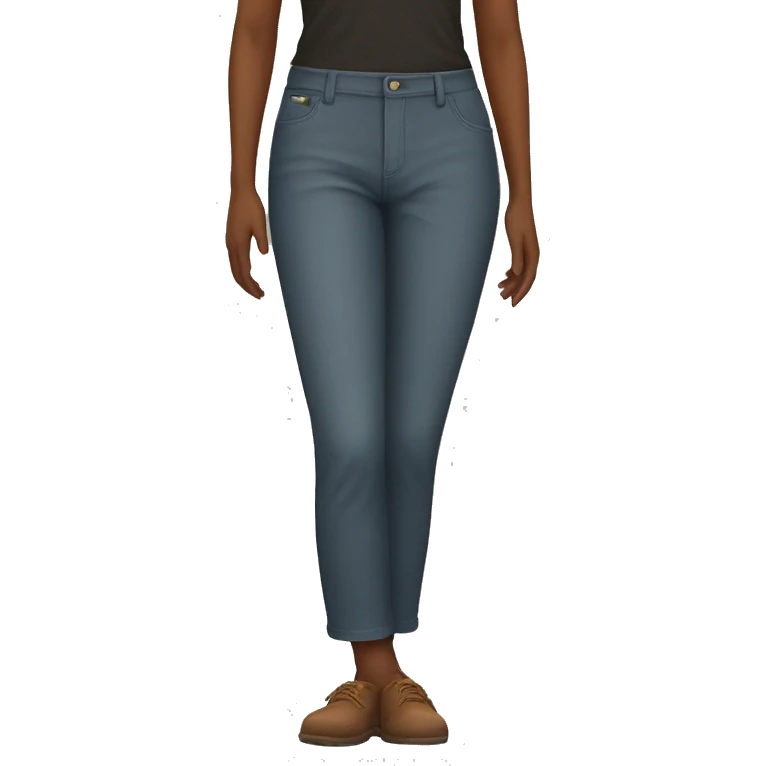 cropped pants emoji
