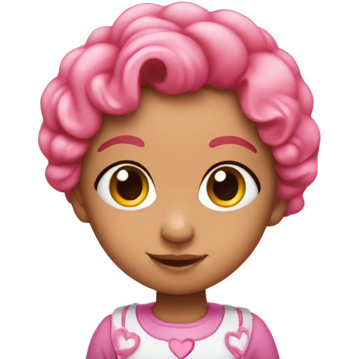 corazón rosa bebé  emoji