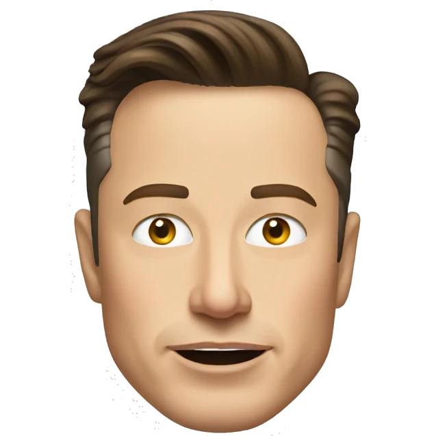 Elon Musk emoji
