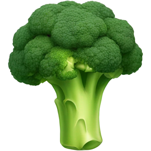 steamed broccoli emoji
