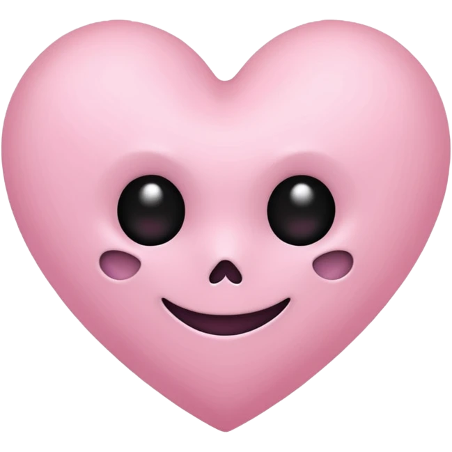  pastel pink heart Halloween emoji