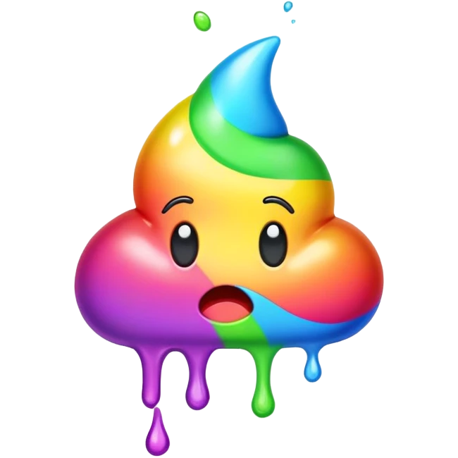 rainbow puke emoji emoji